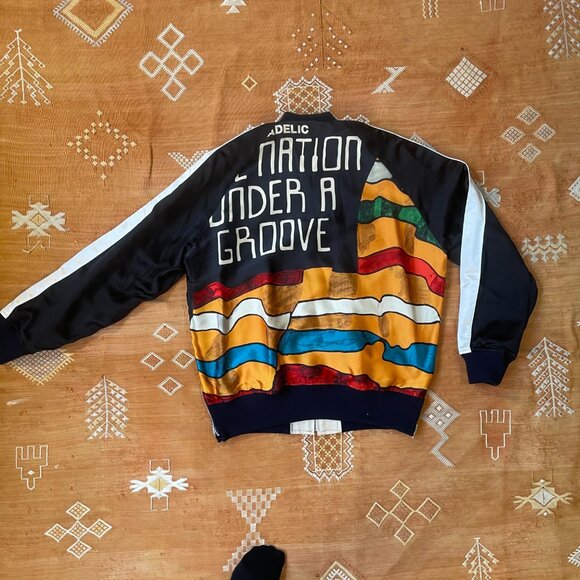 Sacai x Funkadelic Reversible Bomber Jacket – “One Nation Under a Groove” Sz 4 - Picture 7 of 10